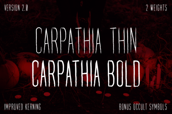 Carpathia Font - Preview 1