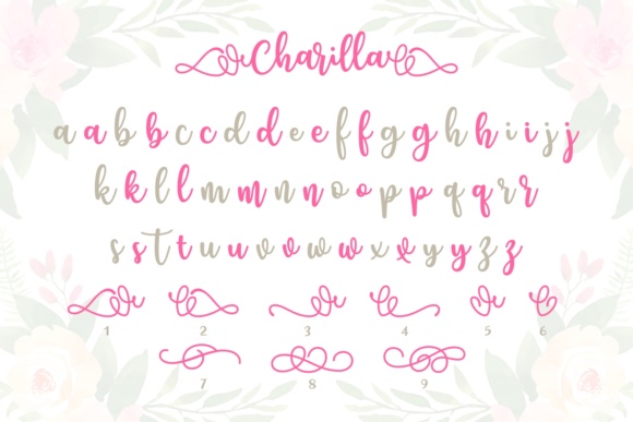 Charilla Font - Preview 4