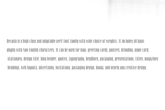 Devasia Font - Preview 6