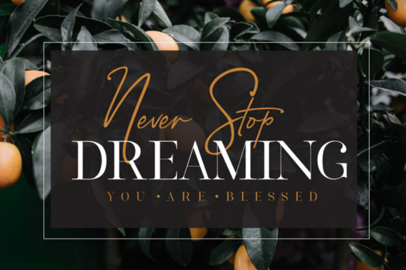 Divine Light Duo Font - Preview 4