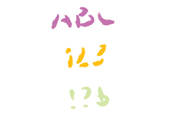 Dry Brush Font - Preview 2