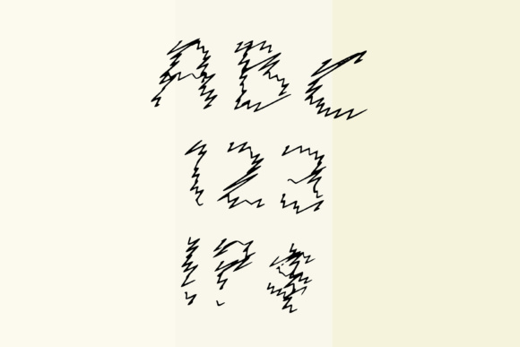 Electro Fried Font - Preview 1