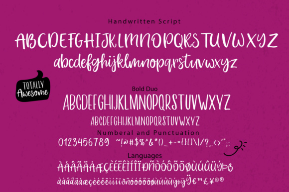 Enmity! Font - Preview 4