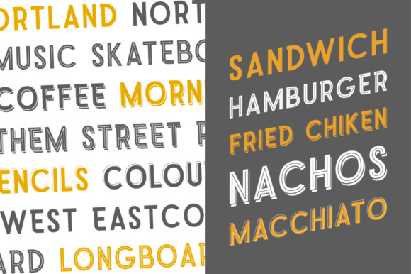 Explode Family Font - Preview 2