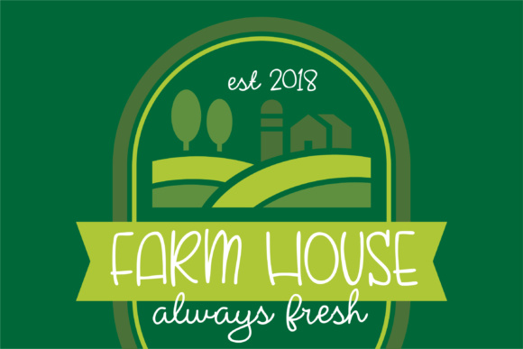 Farmhouse Font - Preview 3