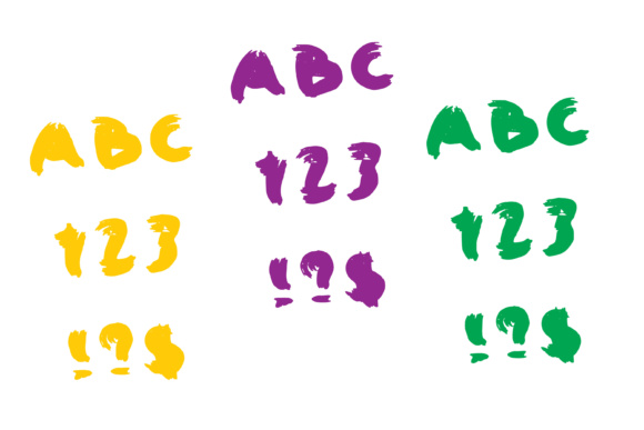 Fat Brush Font - Preview 2