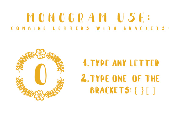 Flower Power Font - Preview 3