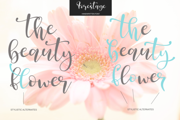 Forestage Font - Preview 4