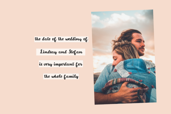 Forever Script Font - Preview 2