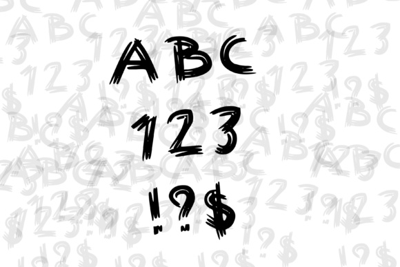 Fresh Today Font PNG with transparent background - Preview 1