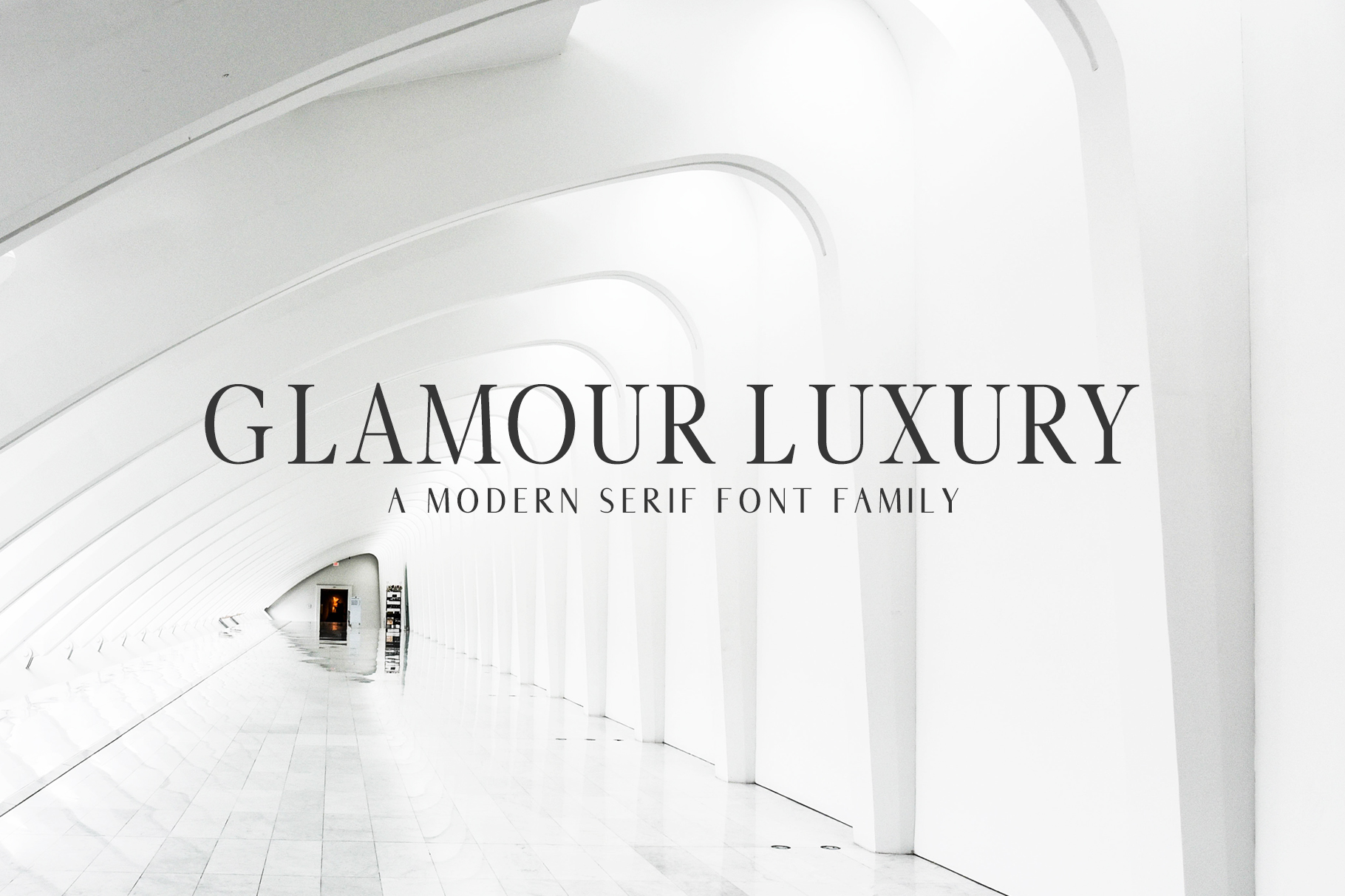Glamour Luxury Family Font - photo 1