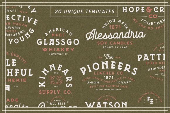 Grit & Caliber Font font preview - 3