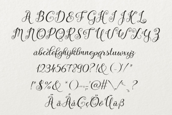 Hebydia Font PNG with transparent background - Preview 4
