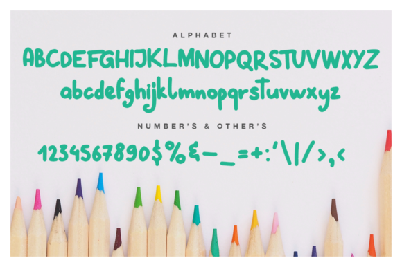 Holy Cow Font PNG with transparent background - Preview 2