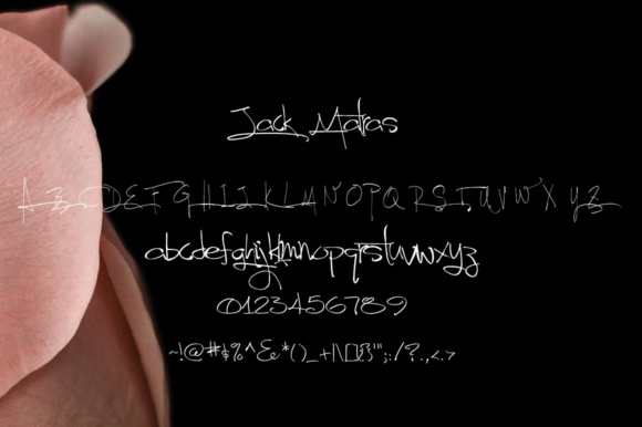 Jack Matras Font - Preview 4