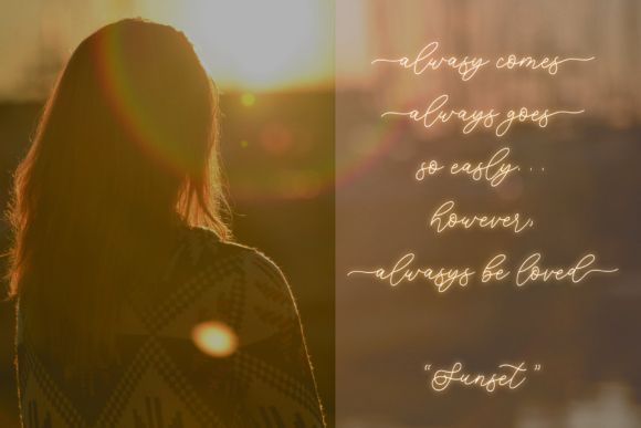 Jean Jingga Font PNG with transparent background - Preview 5