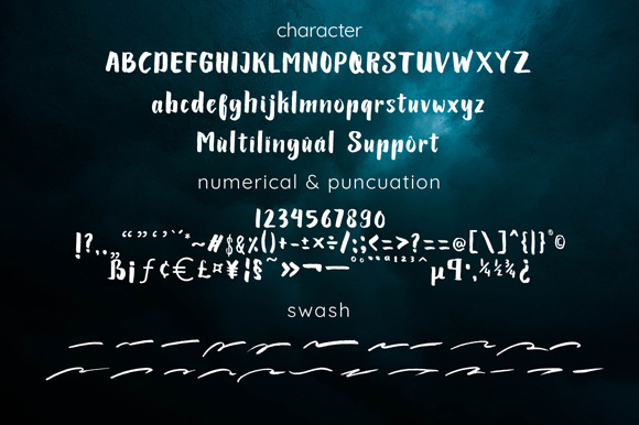 Lariess Font PNG with transparent background - Preview 1