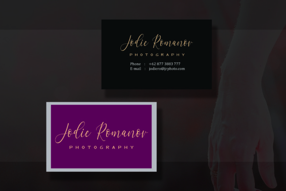 Letternisa Script Font PNG with transparent background - Preview 2