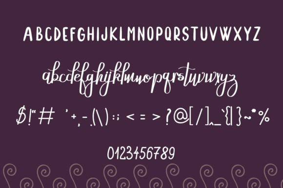 Long Velvet Font PNG with transparent background - Preview 2
