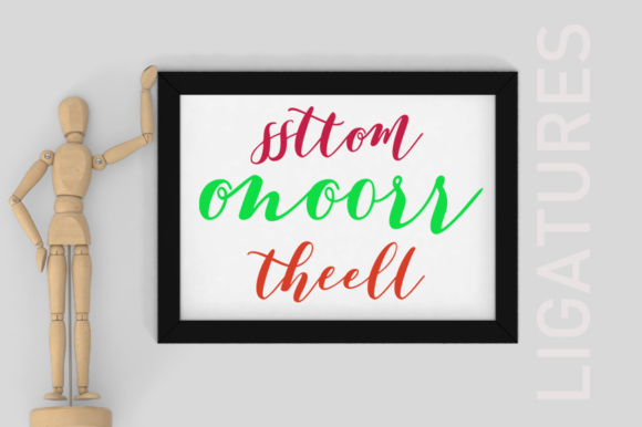 Malicute Script Font PNG with transparent background - Preview 5