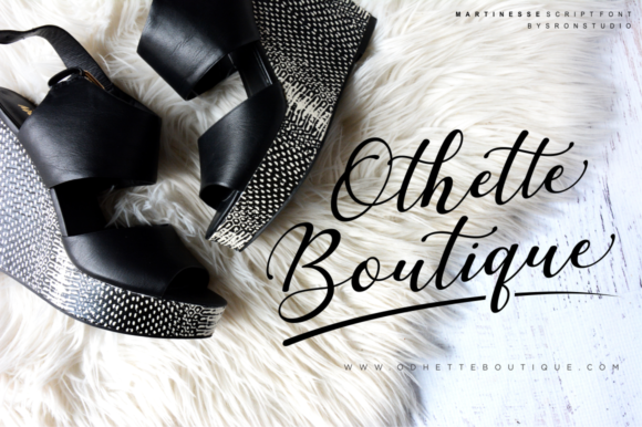 Martinesse Script Font PNG with transparent background - Preview 2