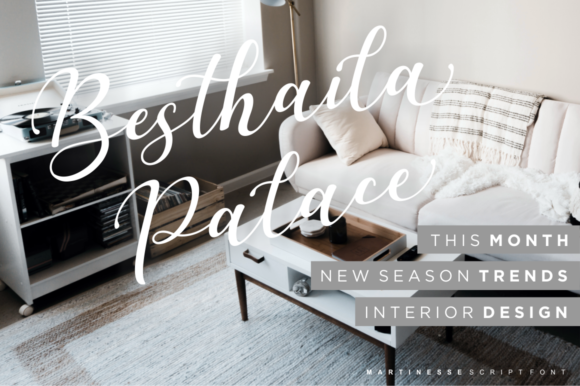 Martinesse Script Font PNG with transparent background - Preview 4