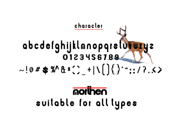 Morthen Font PNG with transparent background - Preview 1