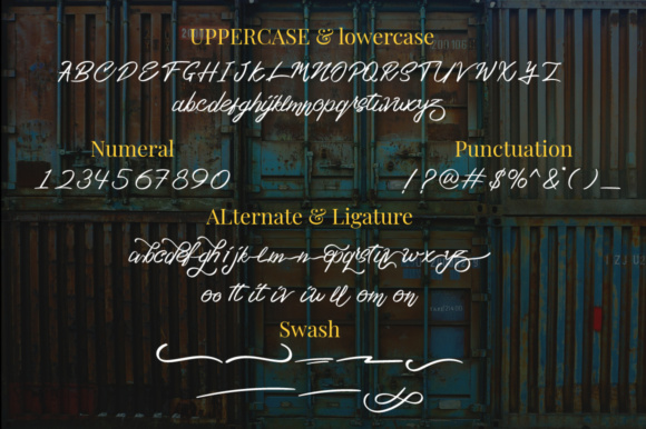 Ourlastt Font PNG with transparent background - Preview 4