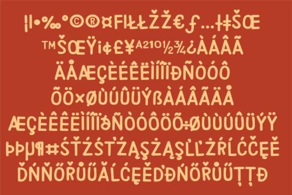 PN Alphabet Soup Font font preview - 2