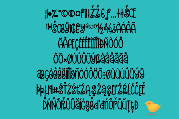 PN Breakfast Burrito Font PNG with transparent background - Preview 6