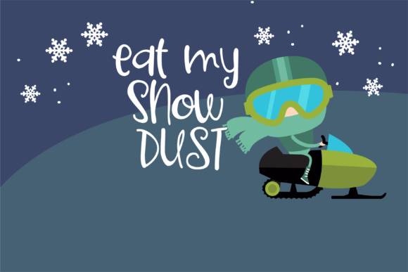 PN Ski-Doozy and Ski-Dazy Font Duo Font PNG with transparent background - Preview 1