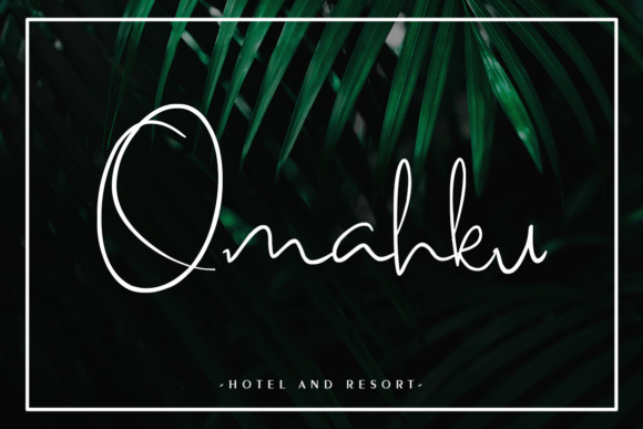 Perth Script Font PNG with transparent background - Preview 3