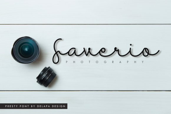 Presty Font PNG with transparent background - Preview 2
