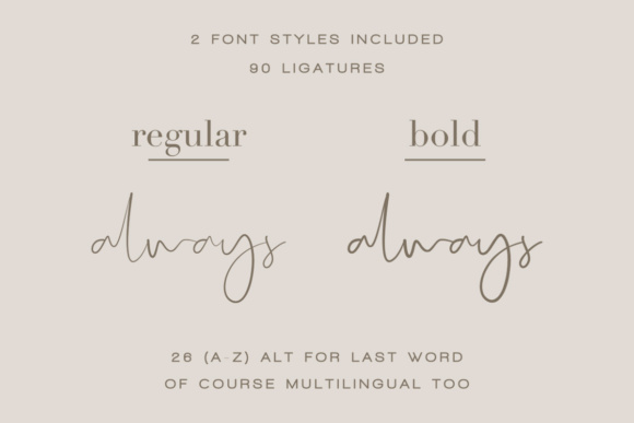 Real Kindly Font PNG with transparent background - Preview 2