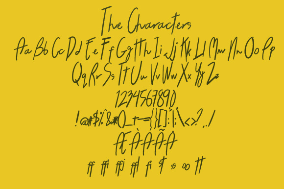 Roca Loca Font PNG with transparent background - Preview 3