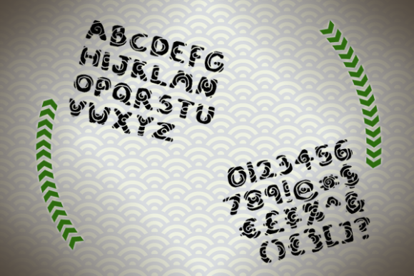 A Little Dizzy Font - Preview 1
