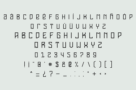 Abser Font - Preview 1
