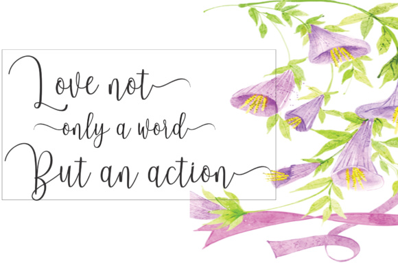Almonds Script Font - Preview 1
