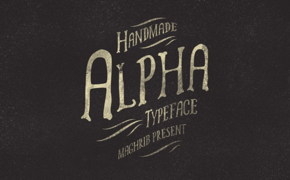 Alpha Font - Preview 4