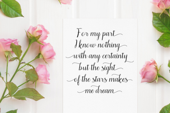 Amellya Script Font - Preview 6