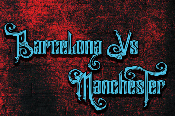 Ancient Sword Font - Preview 3