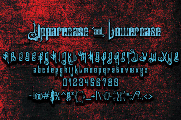 Ancient Sword Font - Preview 1