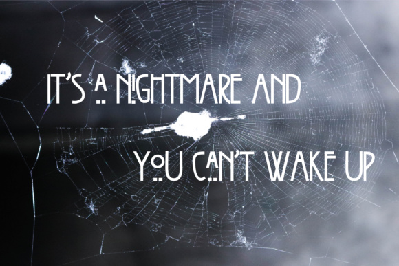 Arachno Horror Font - Preview 1