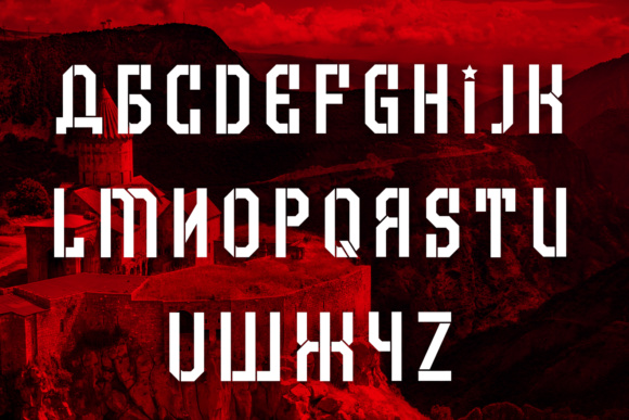 Armenia Font - Preview 1