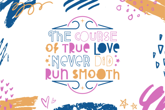 Attracted Monday Font PNG with transparent background - Preview 3