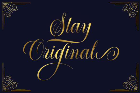 Authemart Script Font - Preview 1