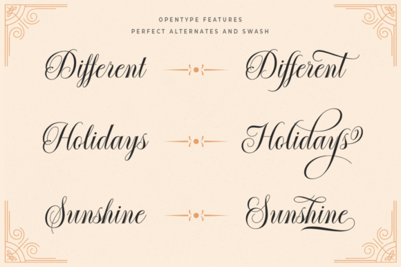 Authemart Script Font - Preview 4