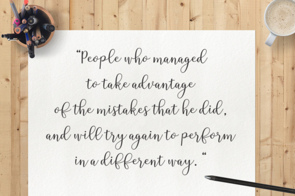 Awelina Script Font - Preview 1