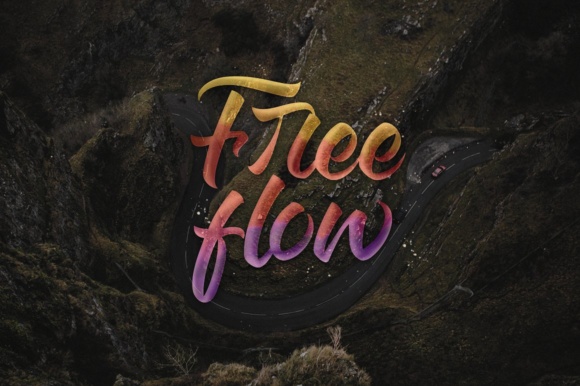 Baling Ink Font PNG with transparent background - Preview 1