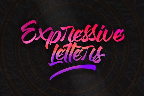 Baling Ink Font PNG with transparent background - Preview 3